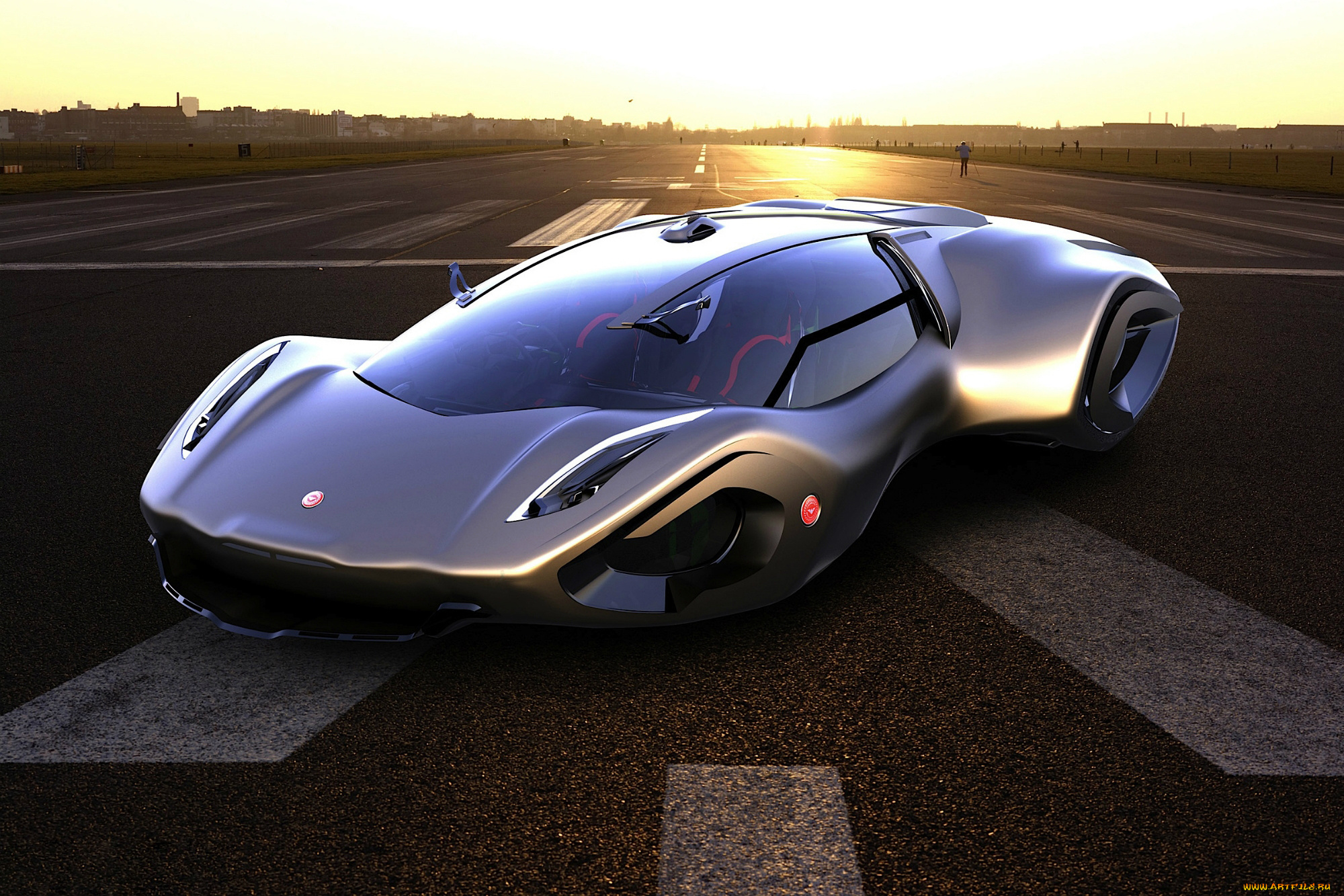 bizzarrini, veleno, concept, 2030, автомобили, 3д, concept, veleno, bizzarrini, futuristic, supercar, 2030