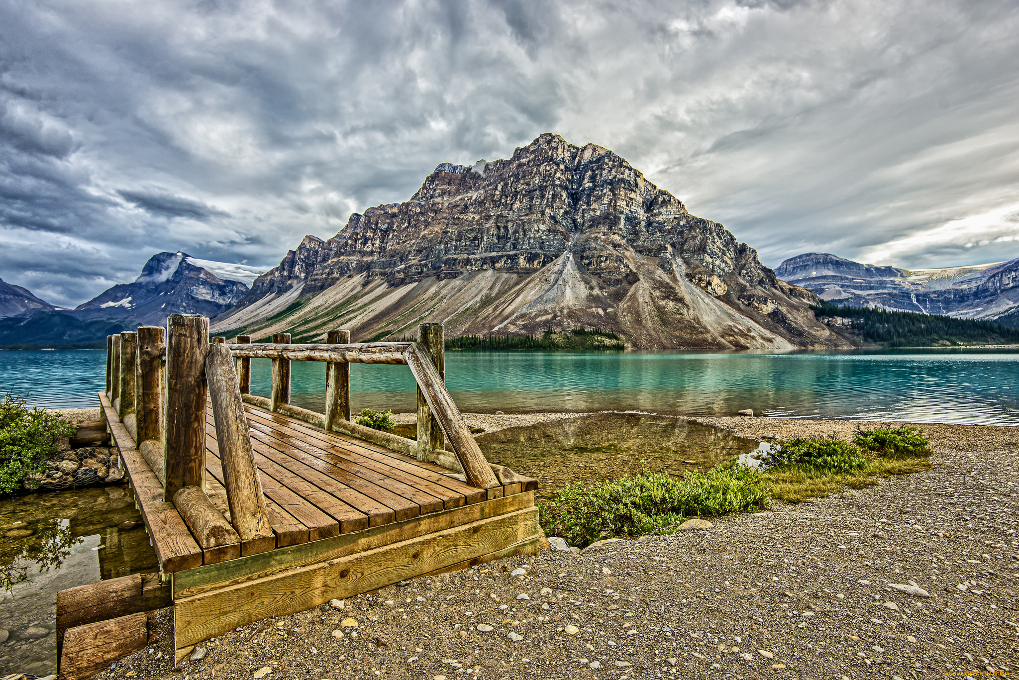 природа, реки, озера, горы, река, лес