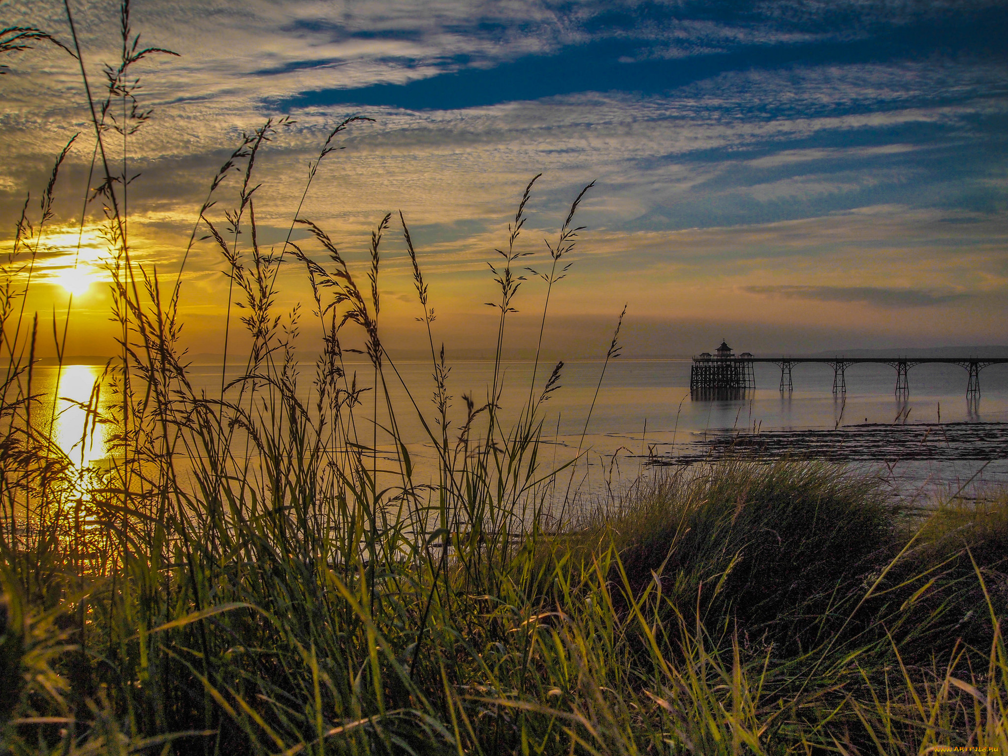 природа, восходы, закаты, вечер