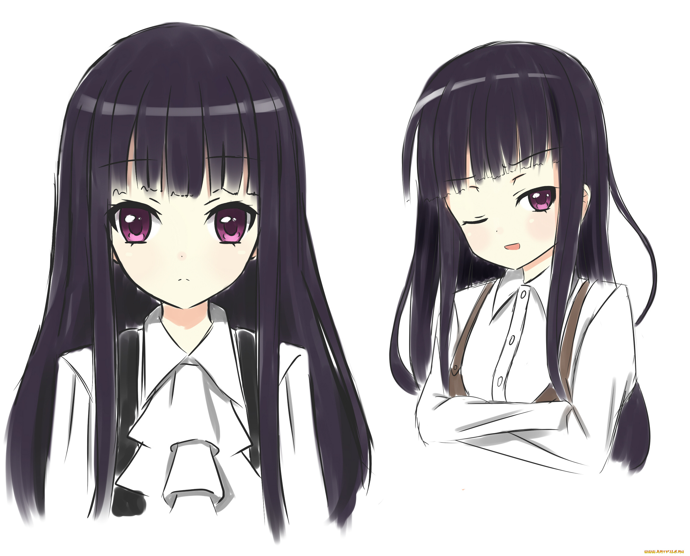 аниме, inu, x, boku, ss, риричио