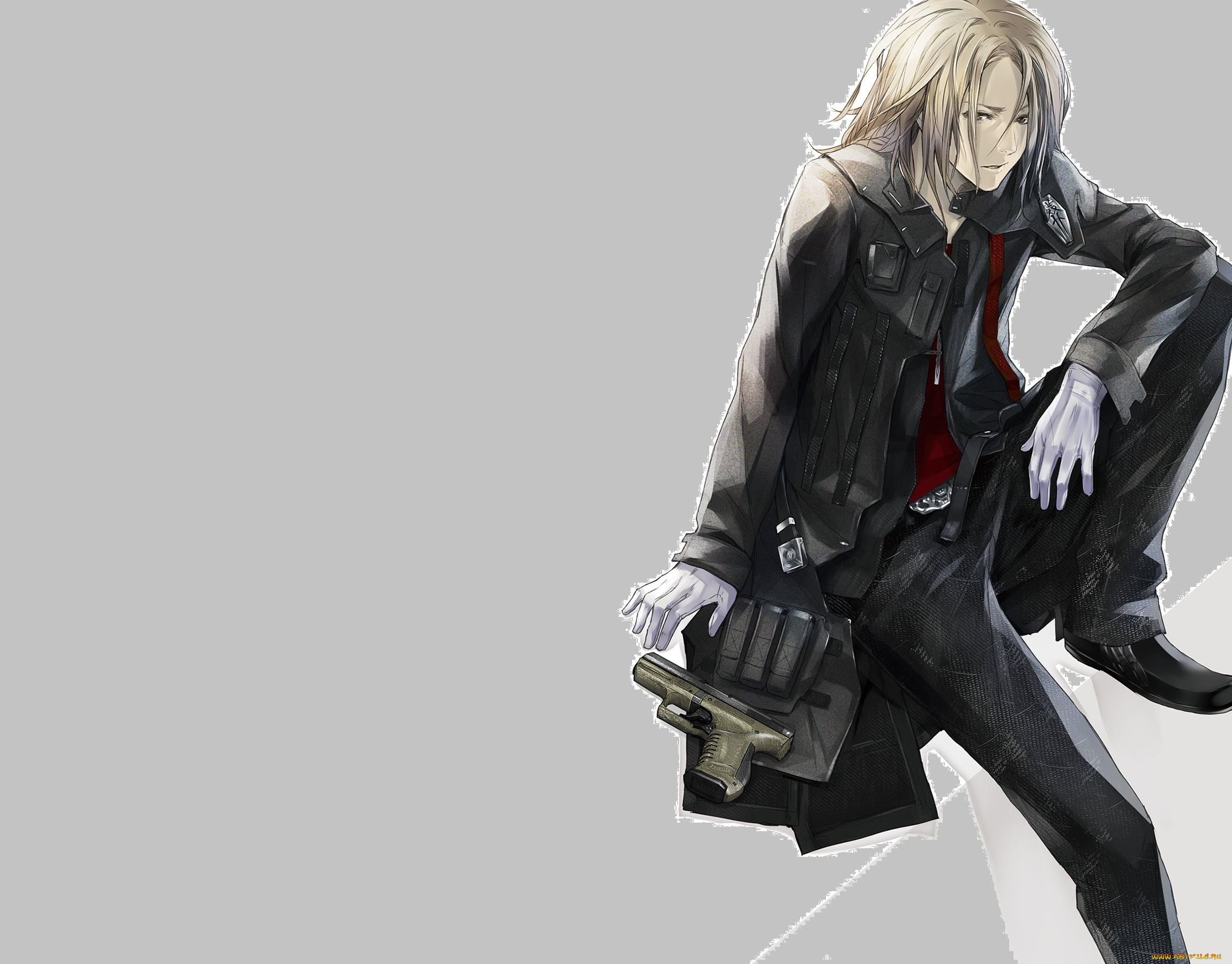 аниме, guilty, crown, гай, оружие