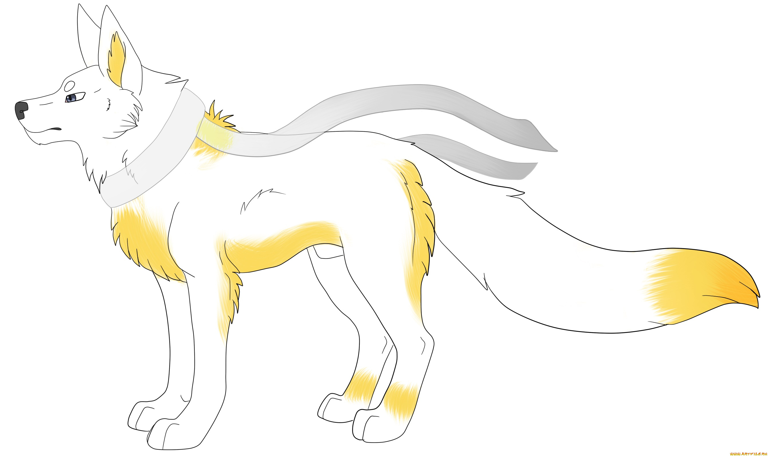 рисованное, животные, , собаки, собака, взгляд, фон