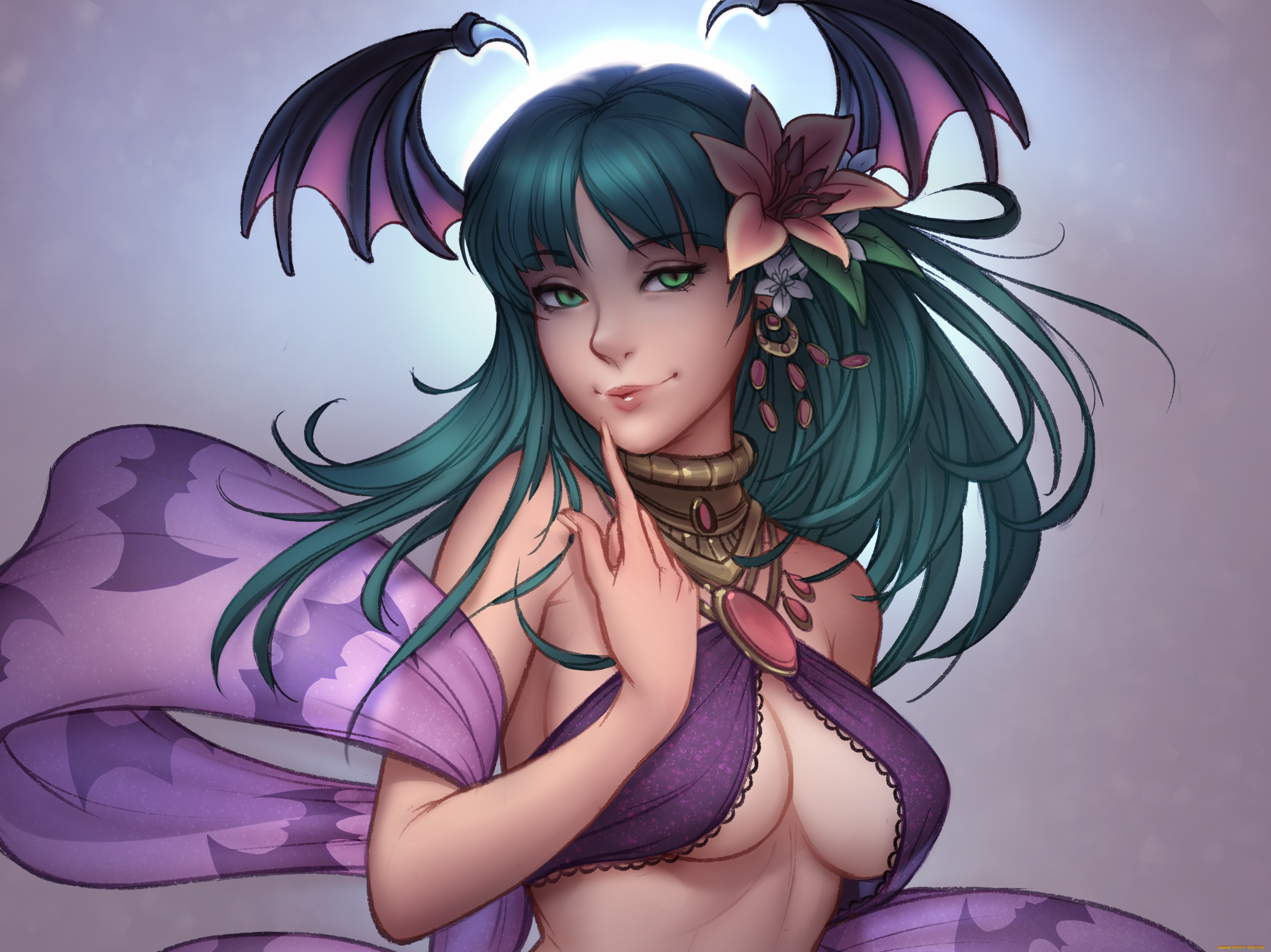 аниме, night, warriors, , darkstalkers, morrigan, aensland, dark, stalkers, jonathan, hamilton