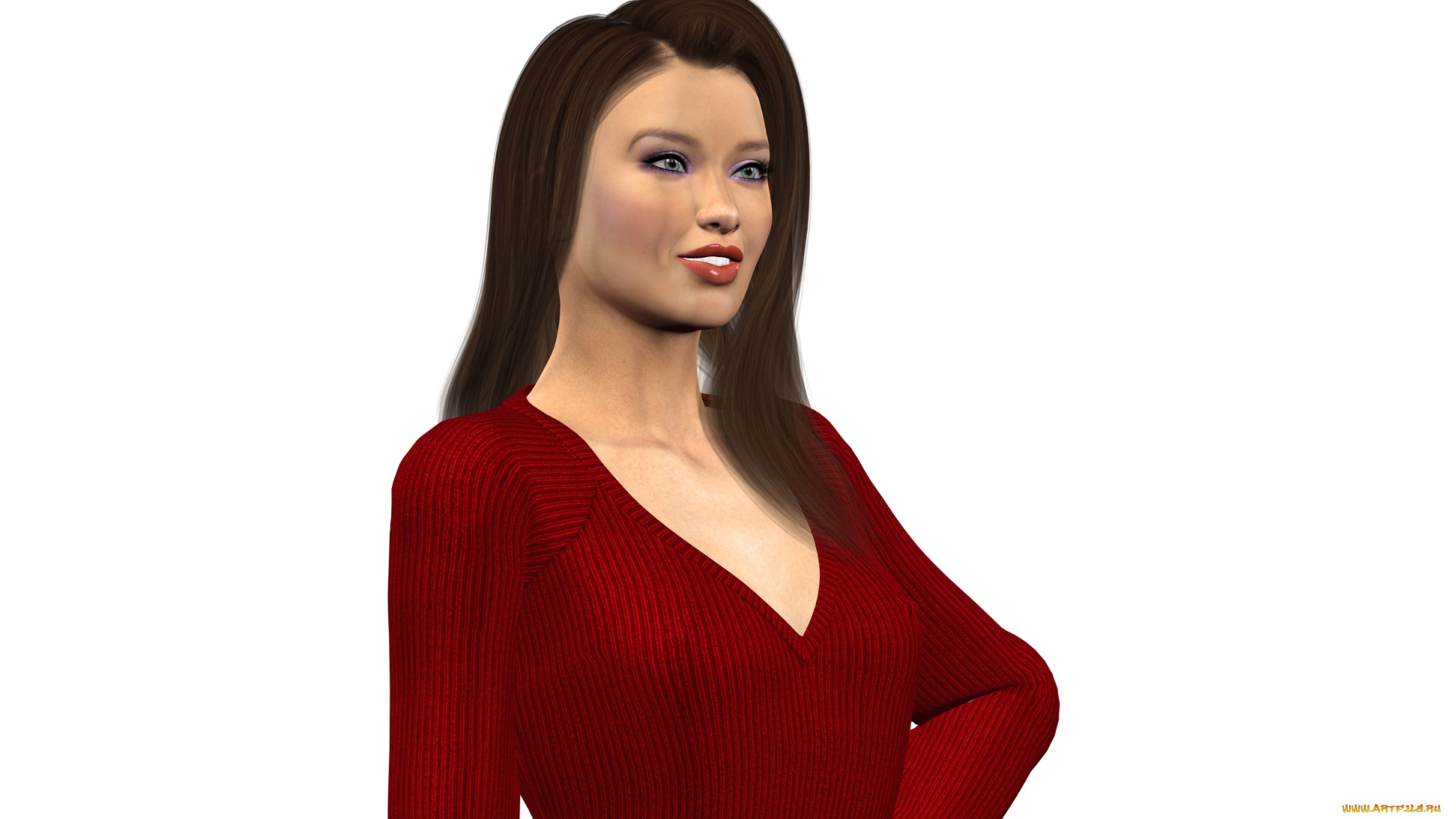 3д, графика, люди, , people, фон, взгляд, девушка