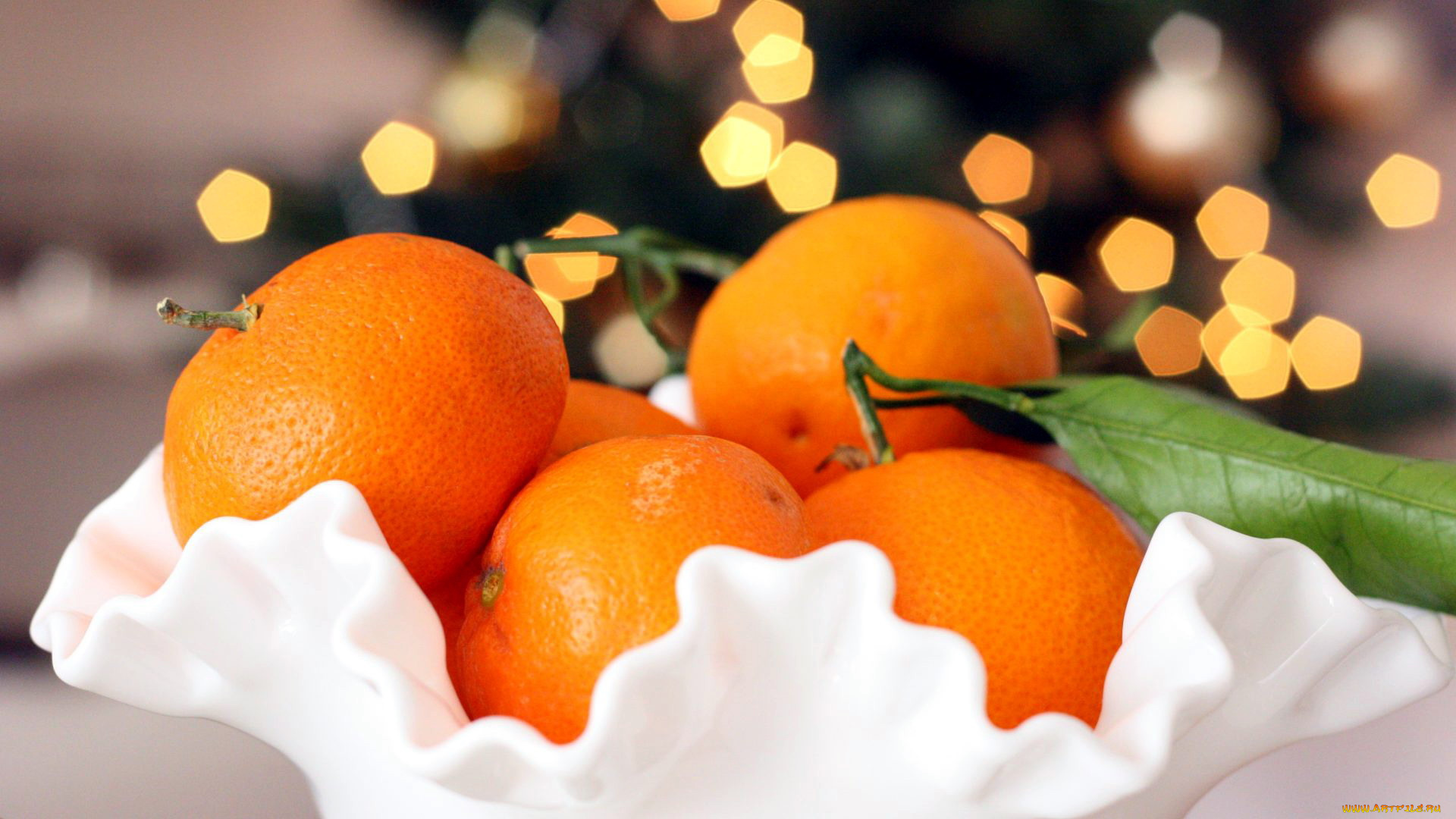 еда, цитрусы, мандарины