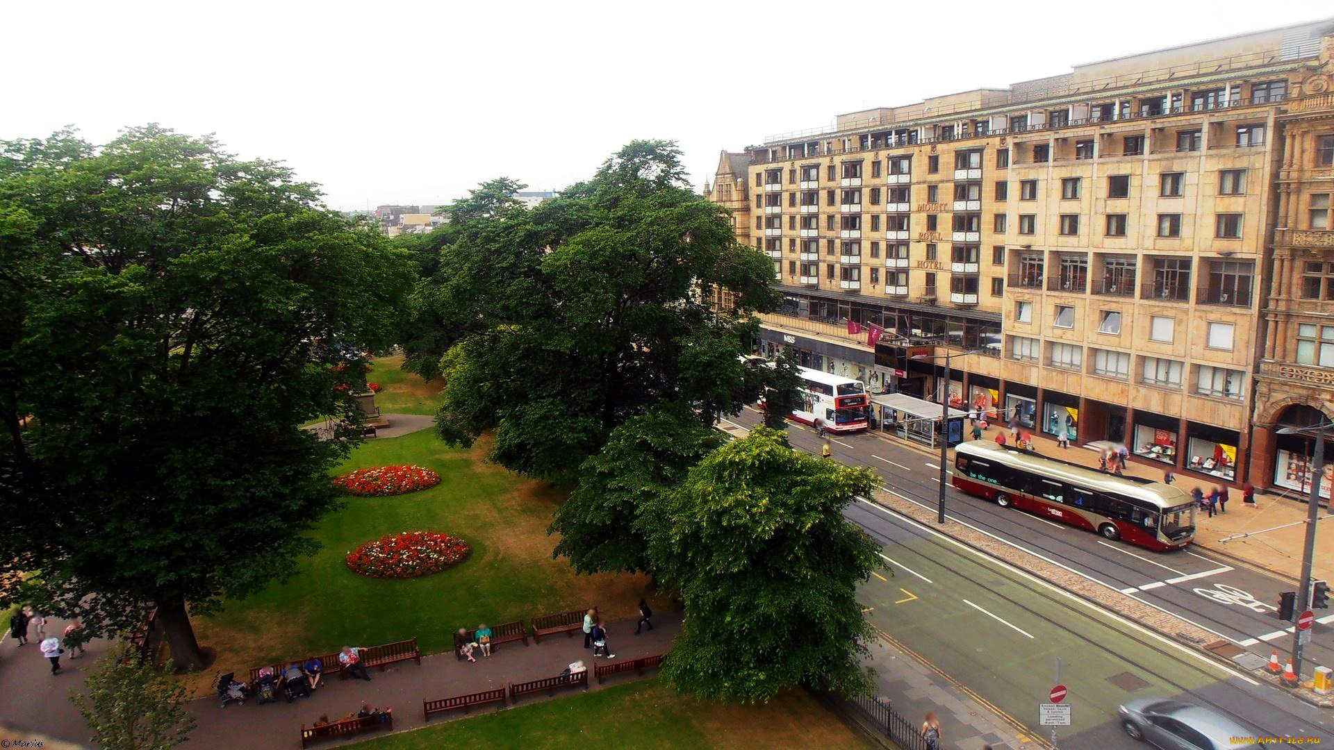 города, эдинбург, , шотландия, сквер, улица