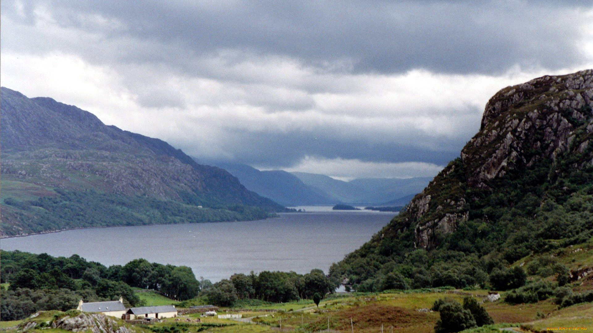 природа, реки, озера, горы, озеро