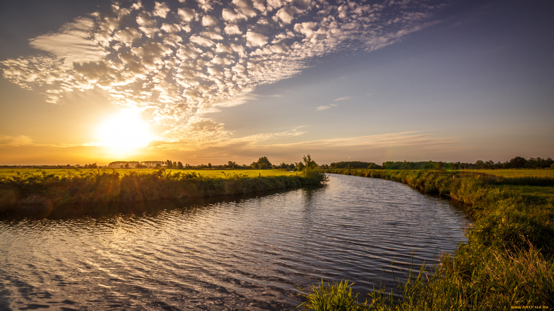 природа, восходы, закаты, рассвет