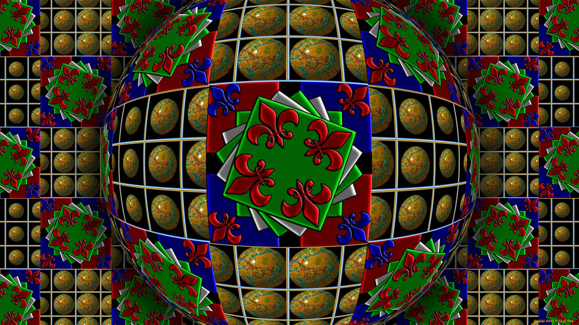 векторная, графика, графика, , graphics, узор, фон, цвета