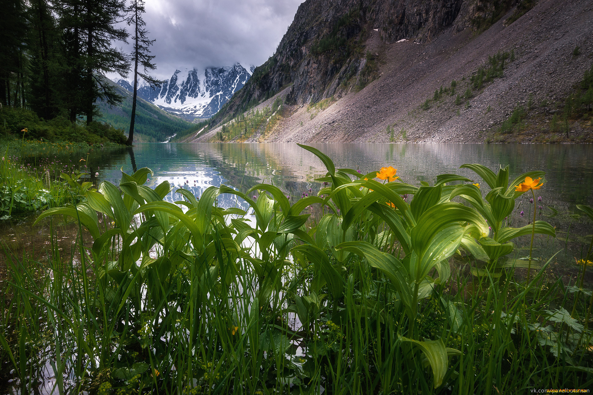 природа, горы, комментарий, без