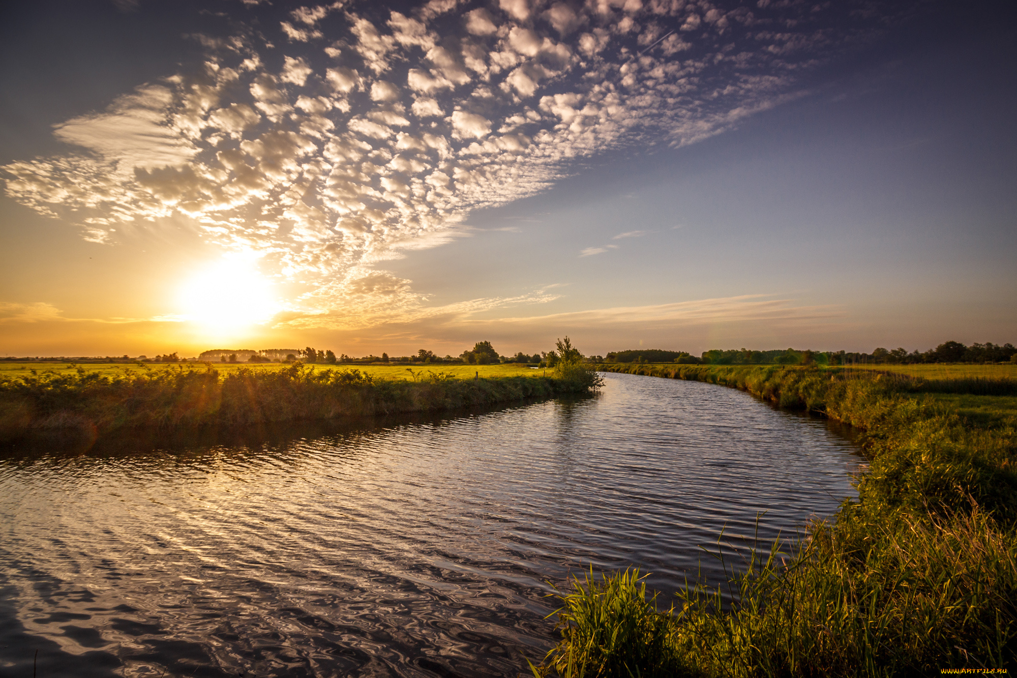 природа, восходы, закаты, рассвет