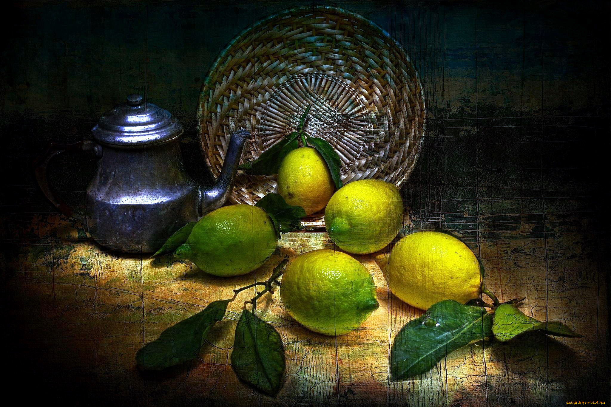 еда, цитрусы, лимоны