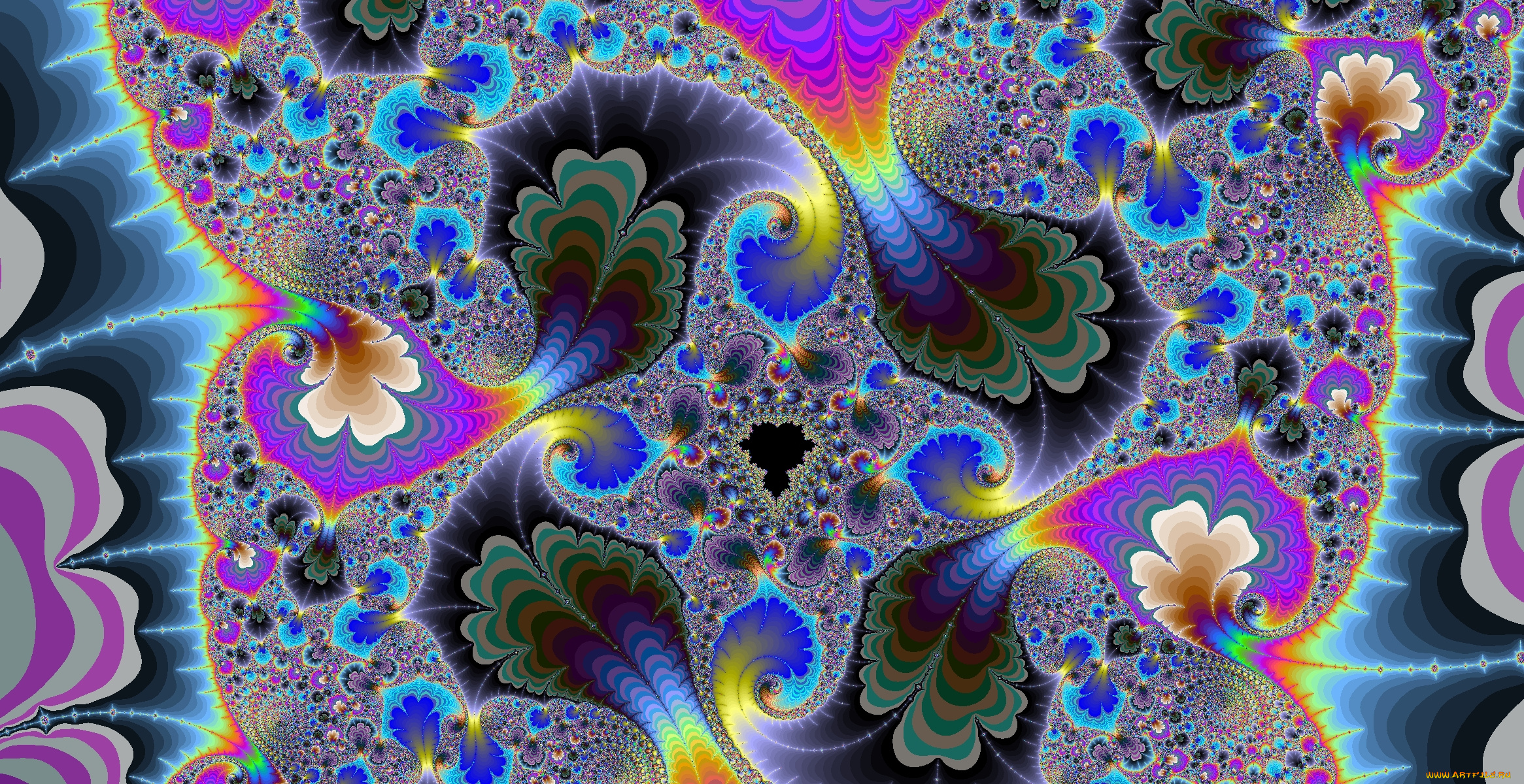 3д, графика, фракталы, , fractal, узор, фон, цвета