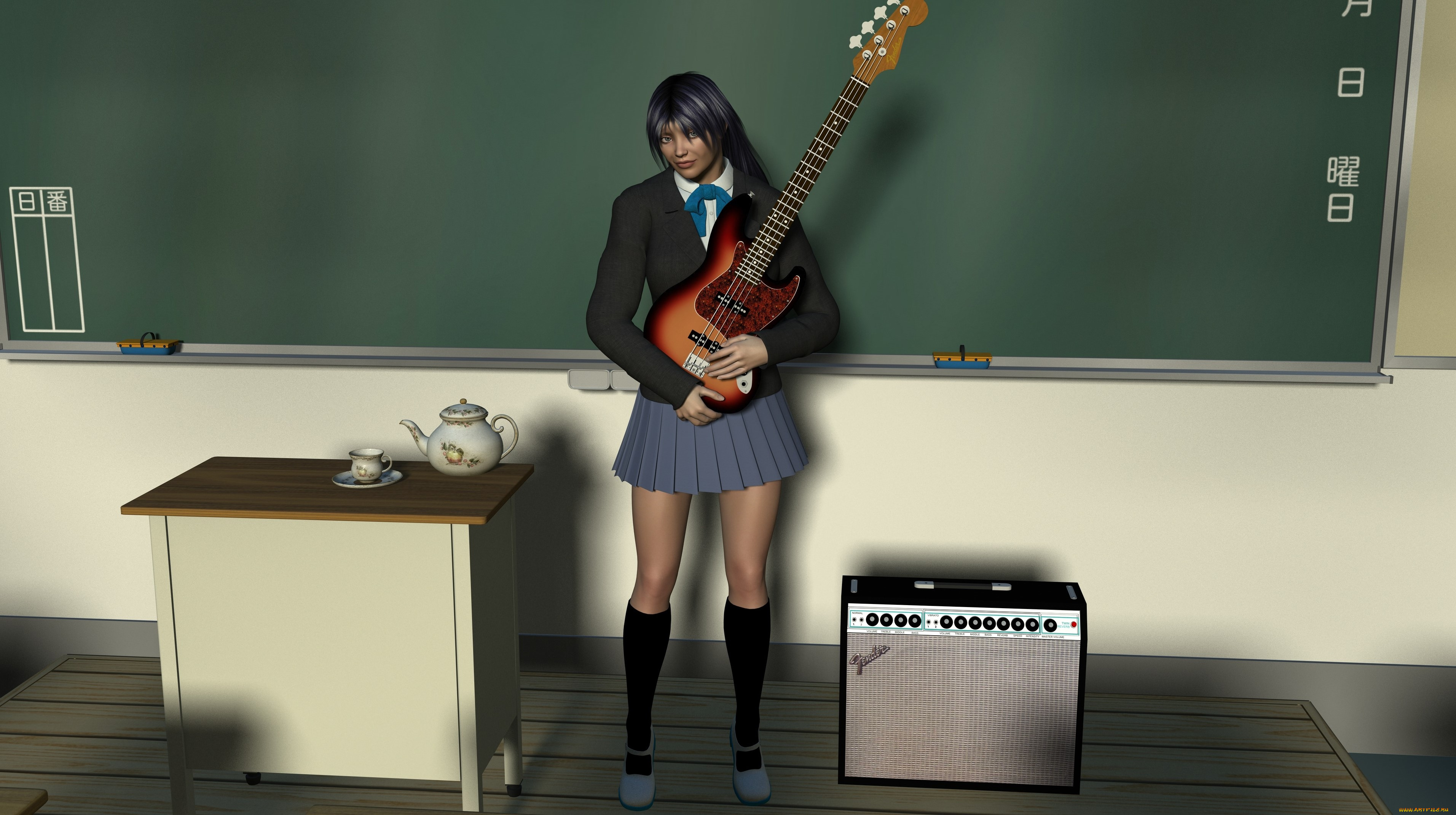 3д, графика, люди, , people, девушка, взгляд, фон