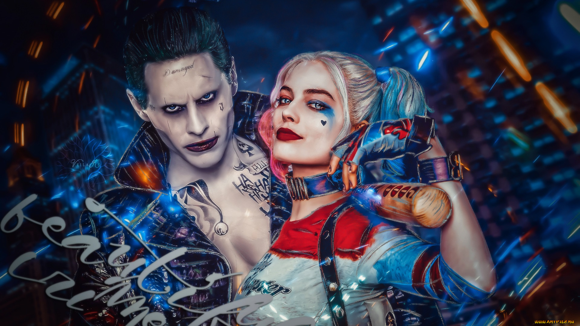 кино, фильмы, suicide, squad, jared, leto, joker, джаред, лето, джокер, margot, robbie, suicide, squad, отряд, самоубийц, марго, робби