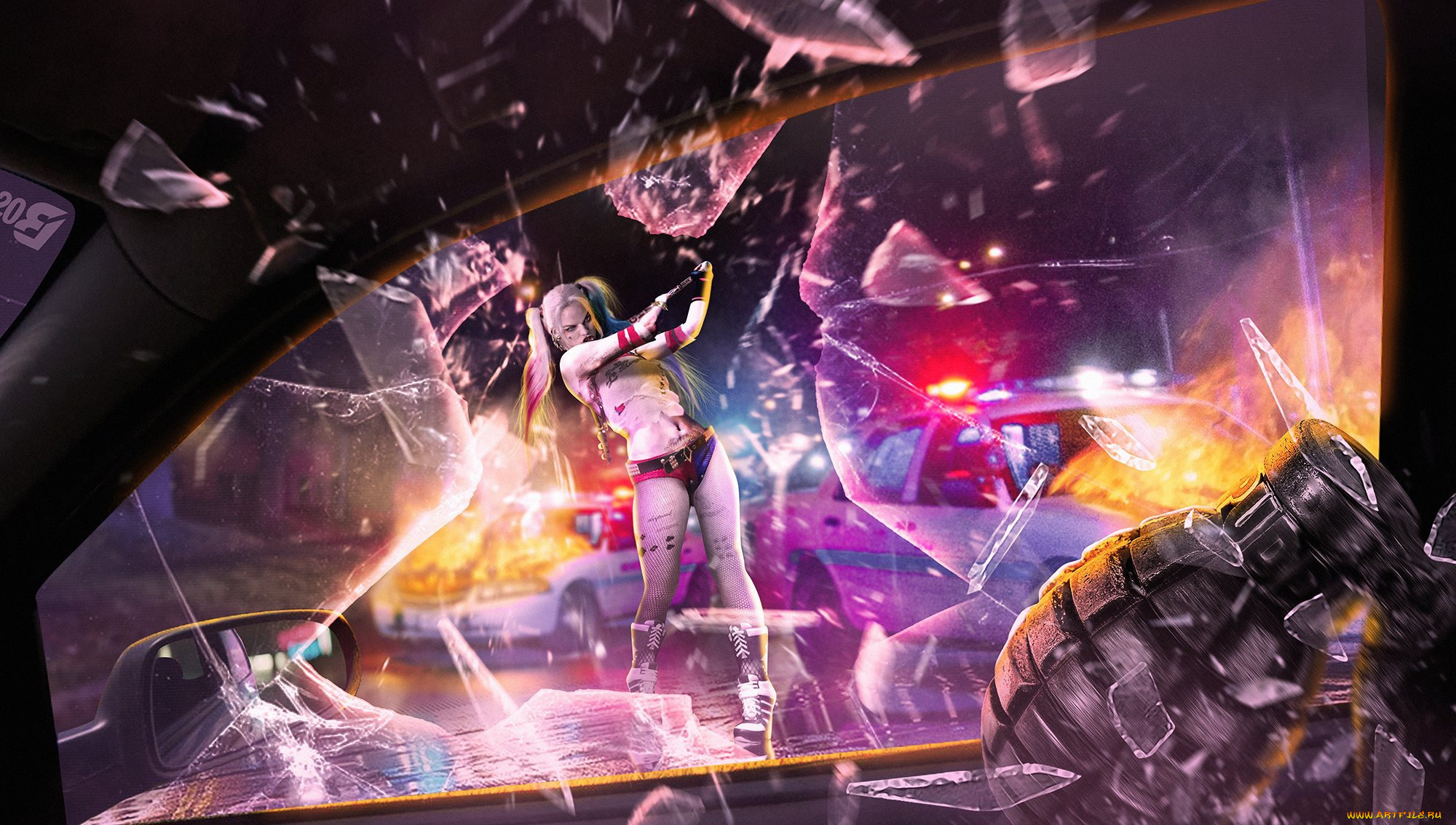 кино, фильмы, suicide, squad, margot, robbie, harley, quinn, fan, art, suicide, squad