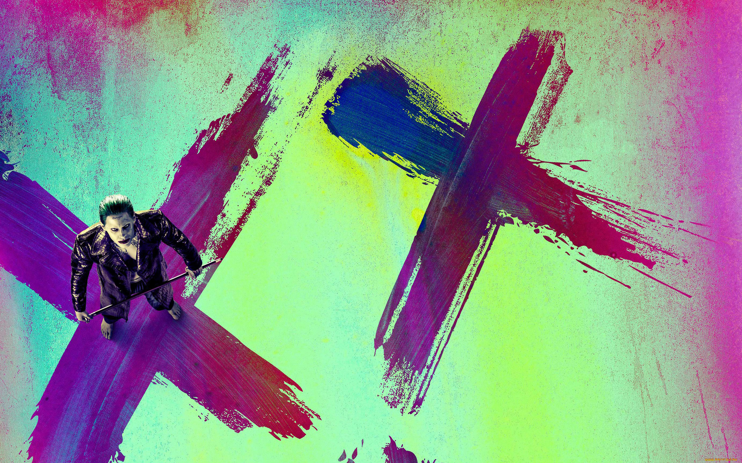 кино, фильмы, suicide, squad, трость, босиком, the, joker, фон, постер, вид, сверху, джаред, лето, jared, leto, стоит, пиджак, отряд, самоубийц, suicide, squad