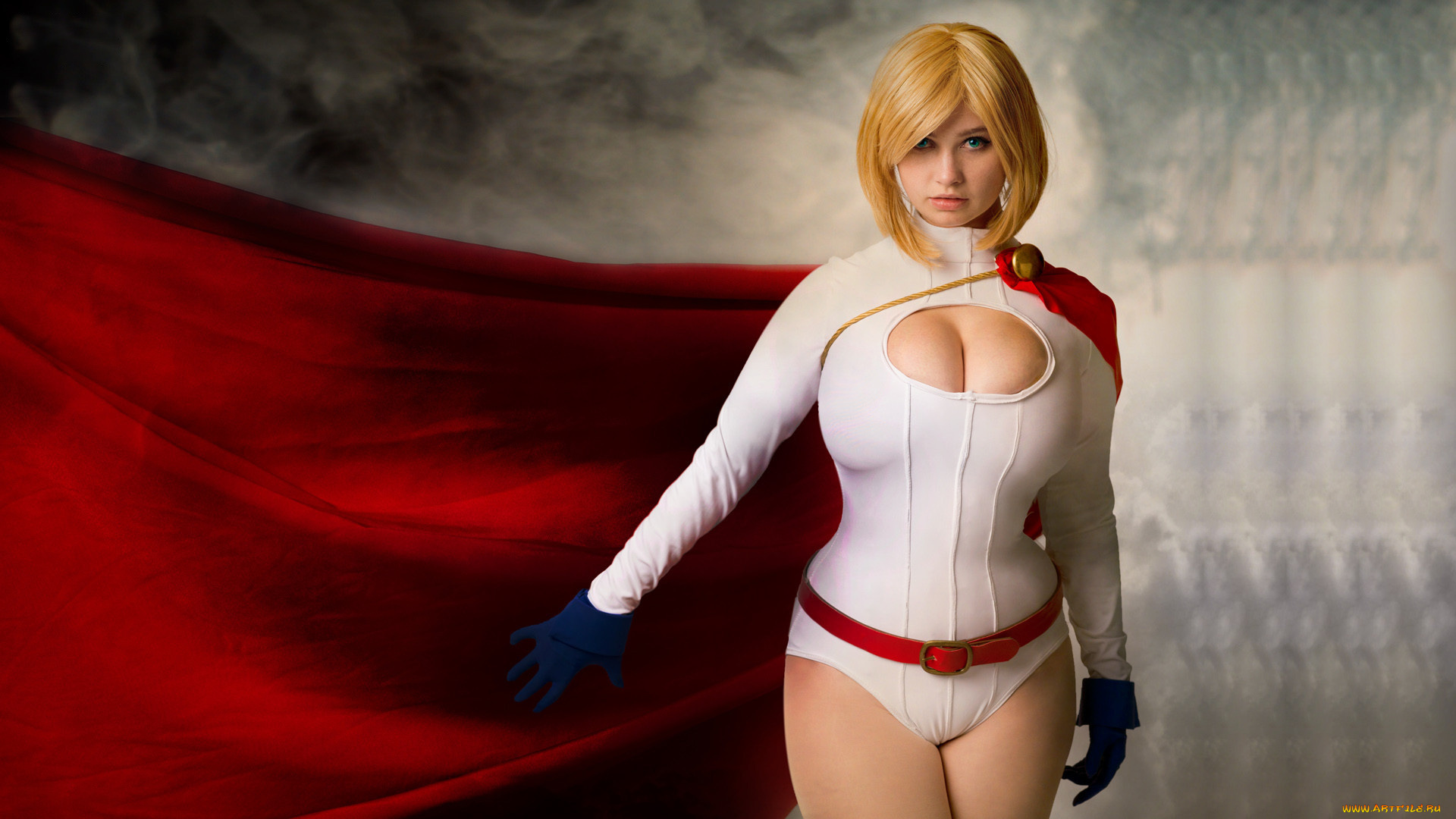 девушки, -, креатив, , косплей, косплей, cosplay, supergirl