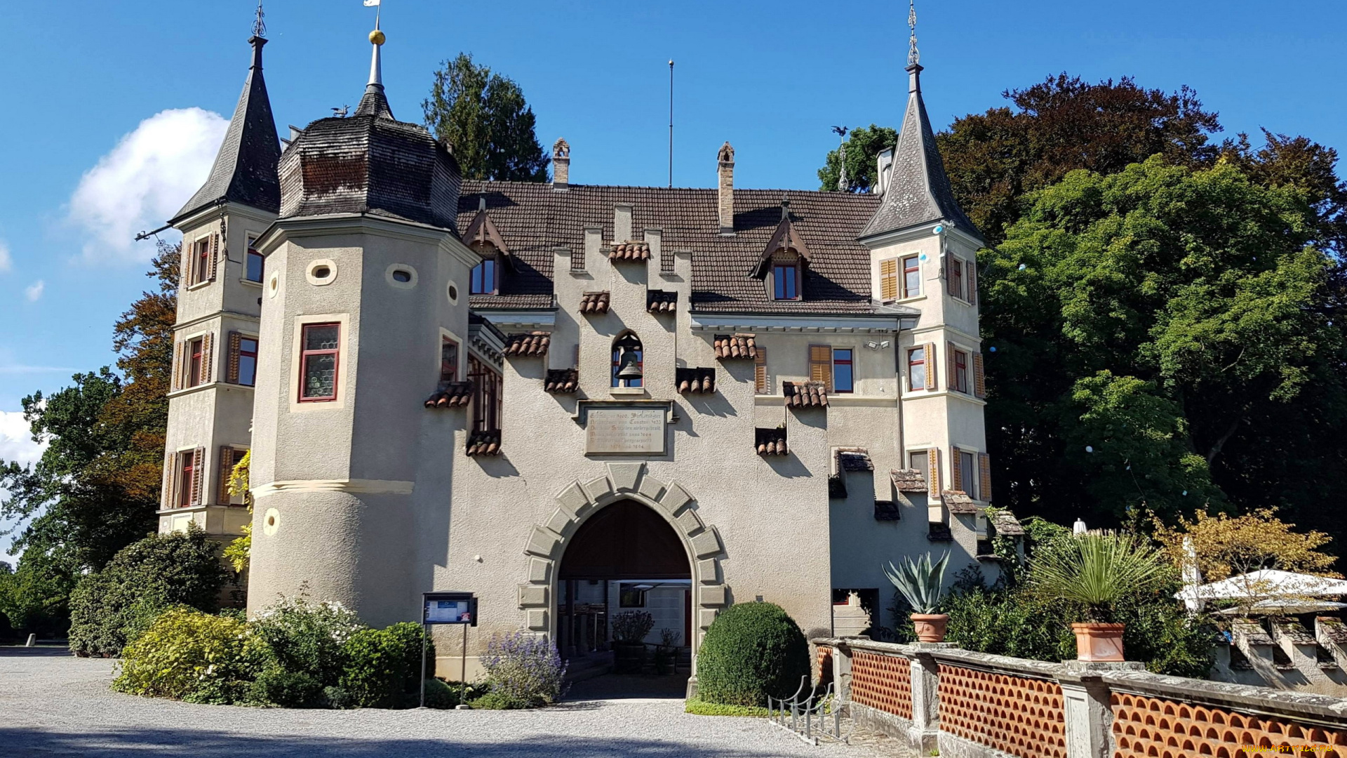 seeburg, castle, города, замки, швейцарии, seeburg, castle