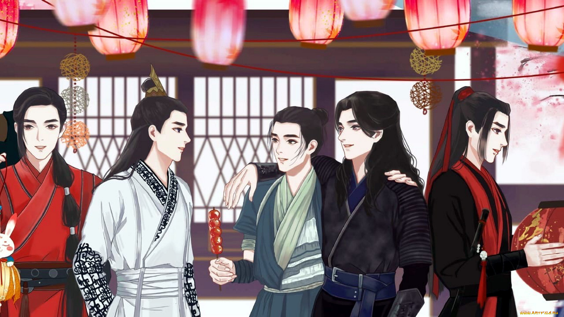 рисованное, кино, , мультфильмы, сяо, чжань, роли, костюмы