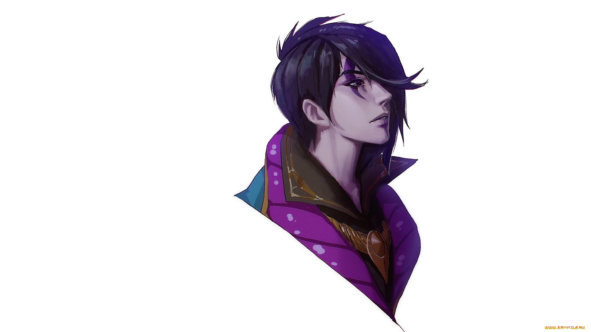 видео, игры, league, of, legends, лицо, aphelios