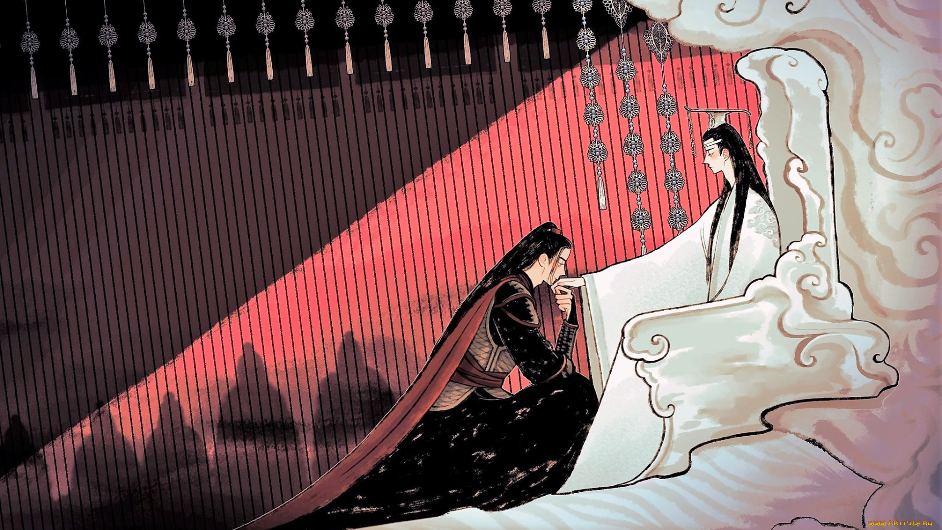 аниме, mo, dao, zu, shi, лань, ванцзи, вэй, усянь, трон