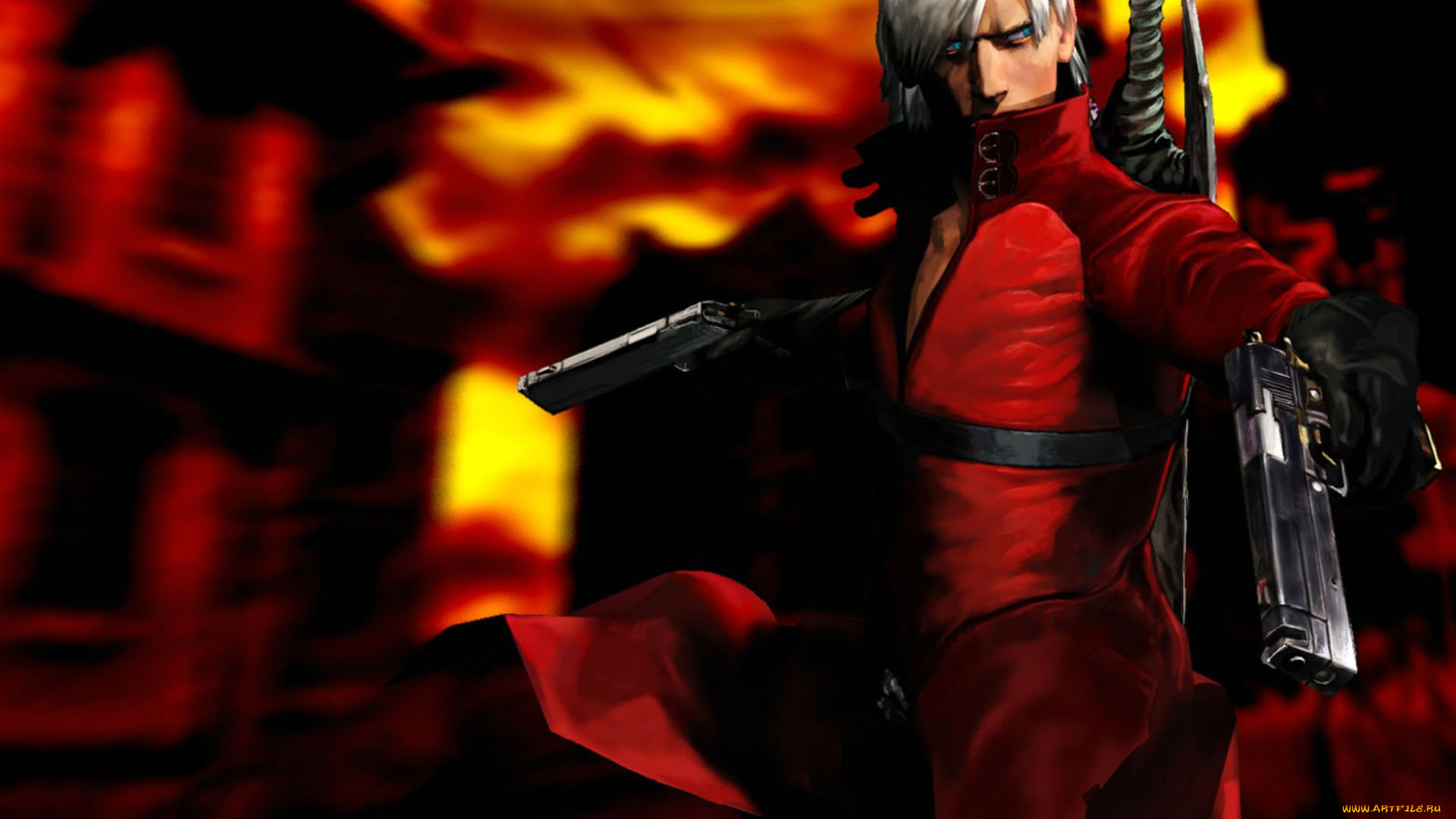 видео, игры, devil, may, cry, 2, данте, оружие