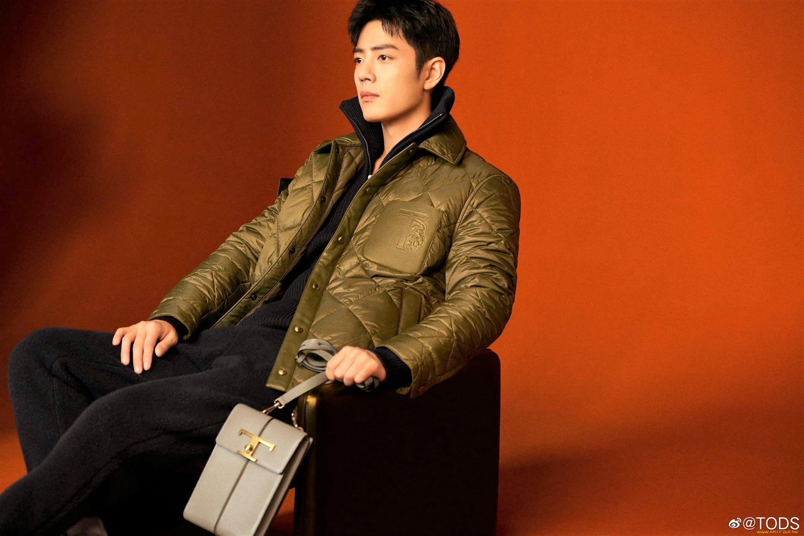 мужчины, wang, yi, bo, актер, танцор, лицо, свитер