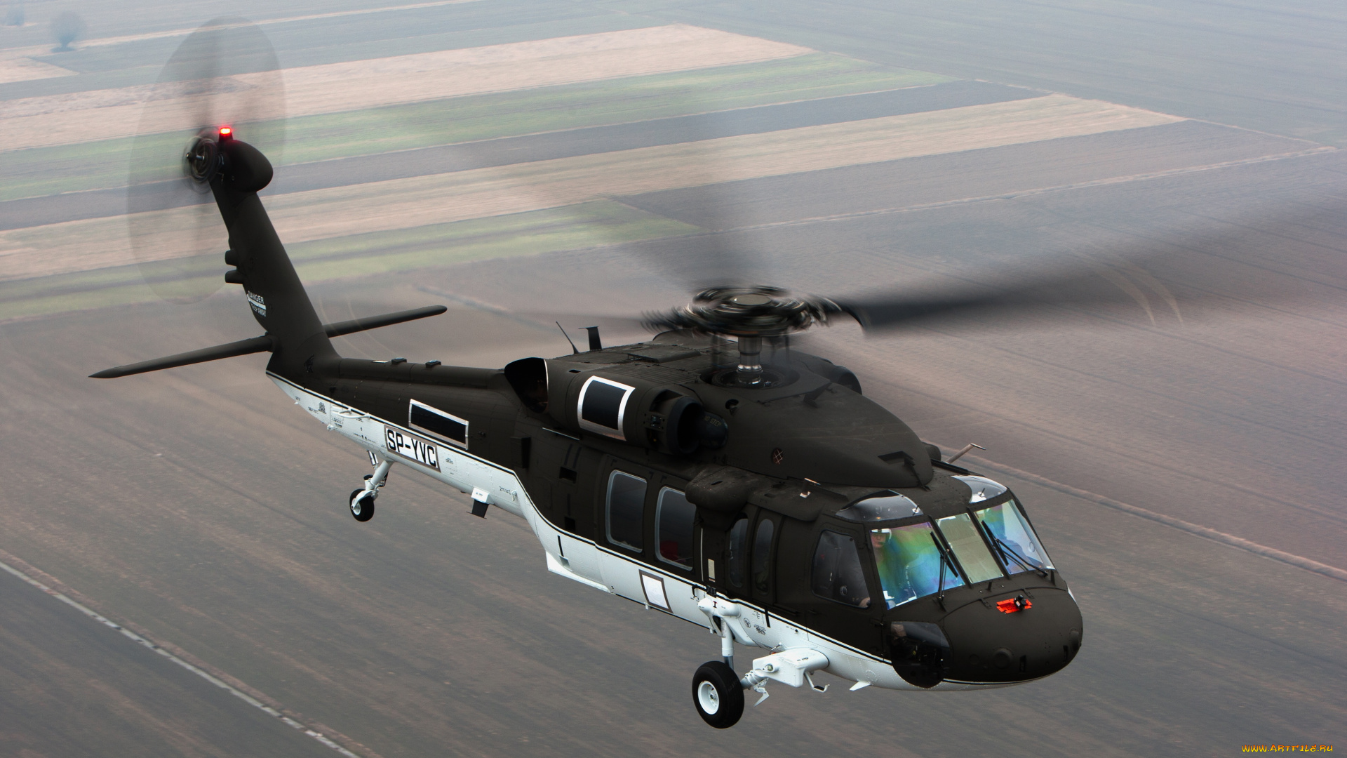 авиация, вертолёты, sikorsky, s70, black, hawk, uh60, многоцелевой, вертолeт