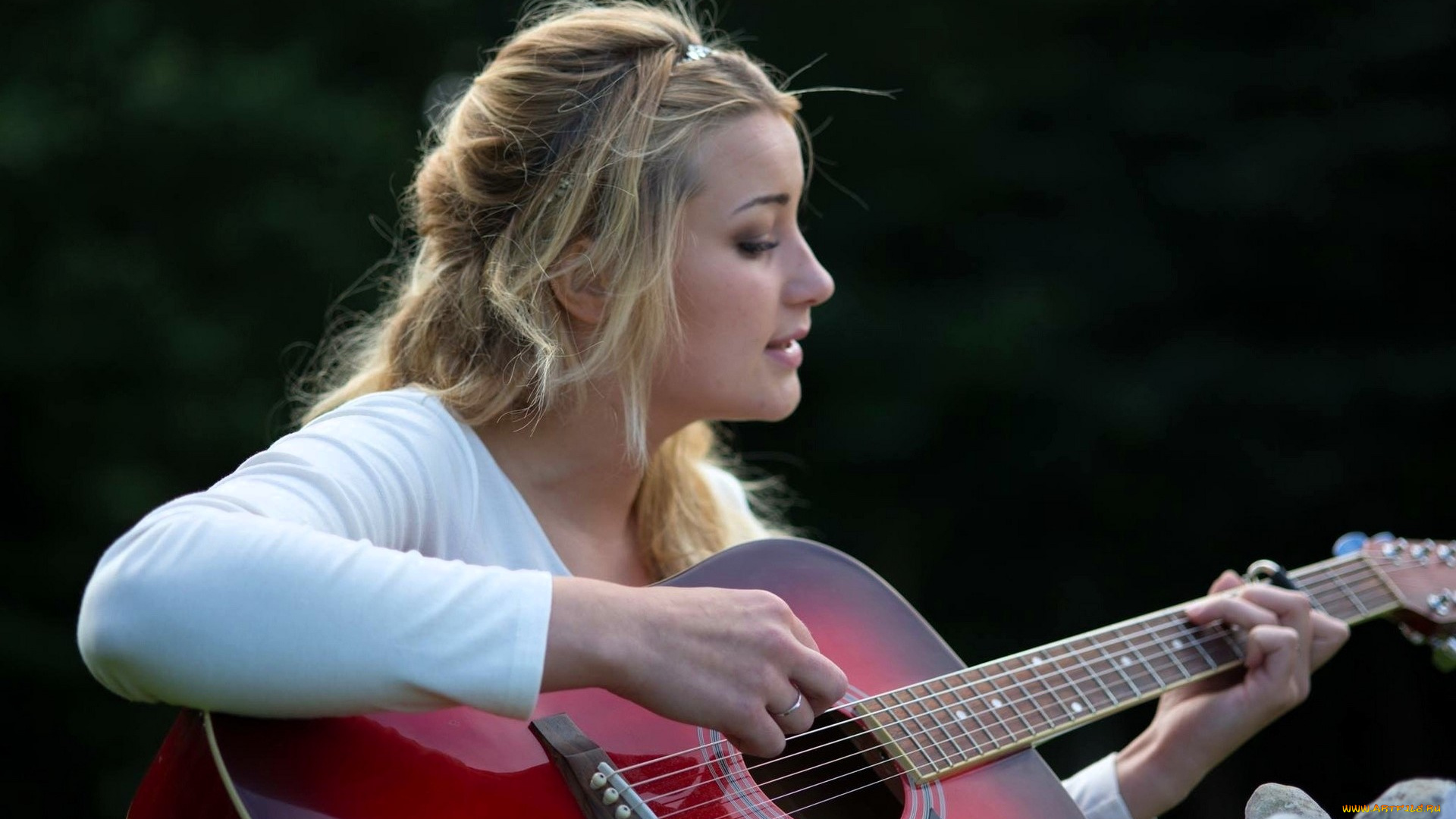 музыка, -другое, блондинка, гитара