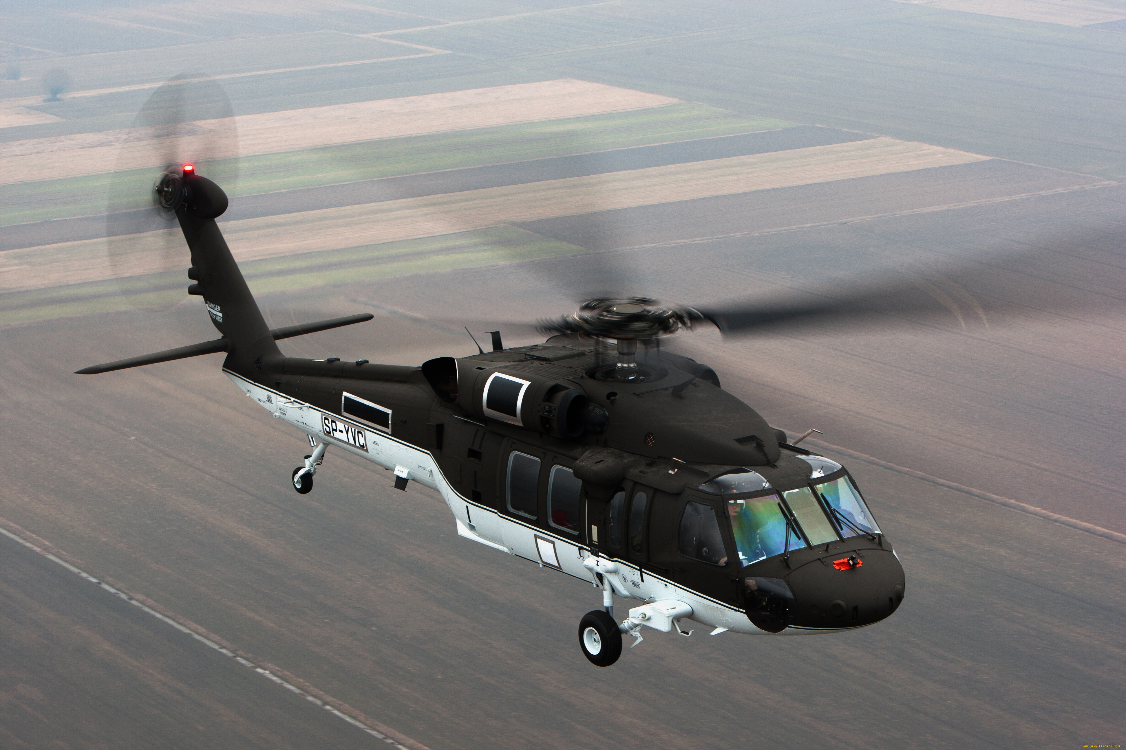 авиация, вертолёты, sikorsky, s70, black, hawk, uh60, многоцелевой, вертолeт