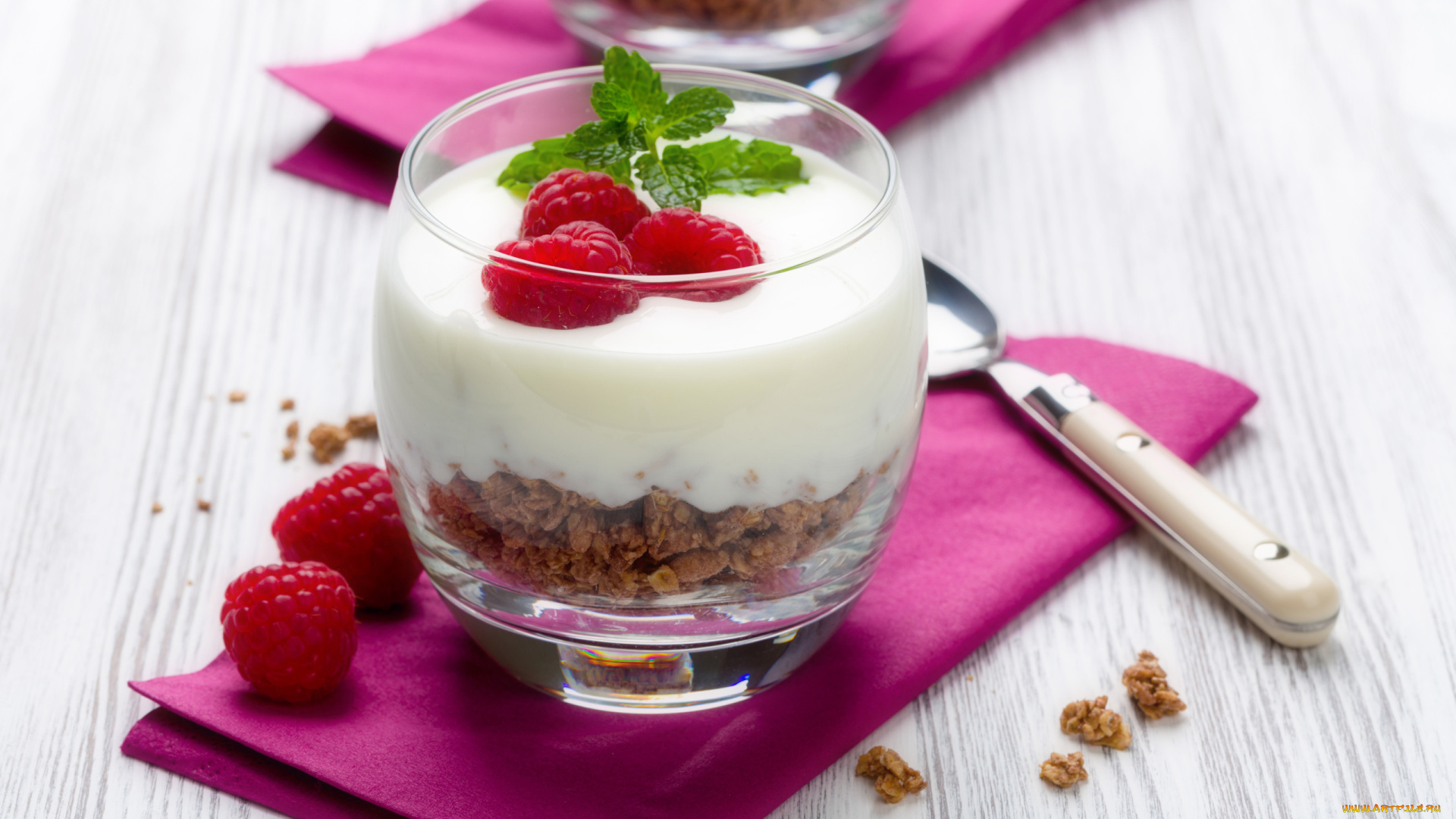 еда, мороженое, , десерты, мята, десерт, ягоды, малина