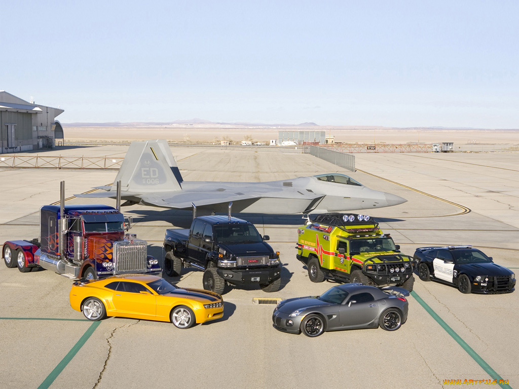 автомобили, разные, вместе