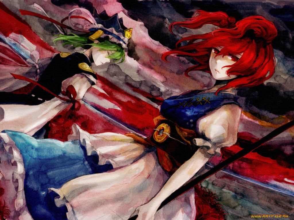 аниме, touhou