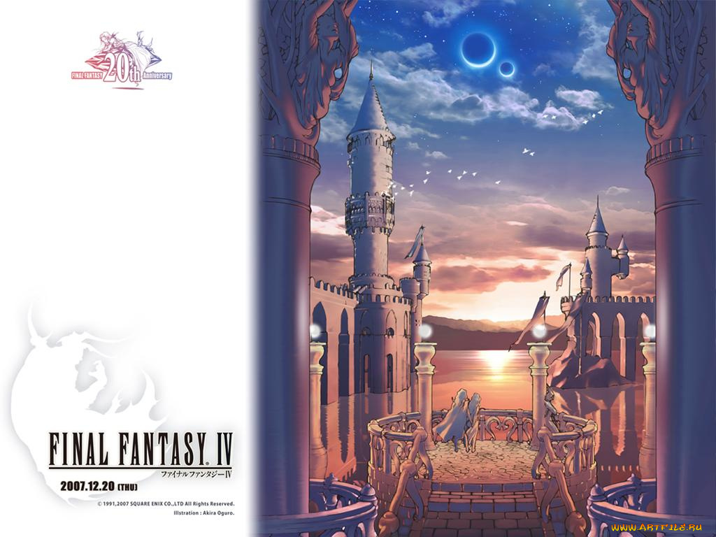 видео, игры, final, fantasy, iv