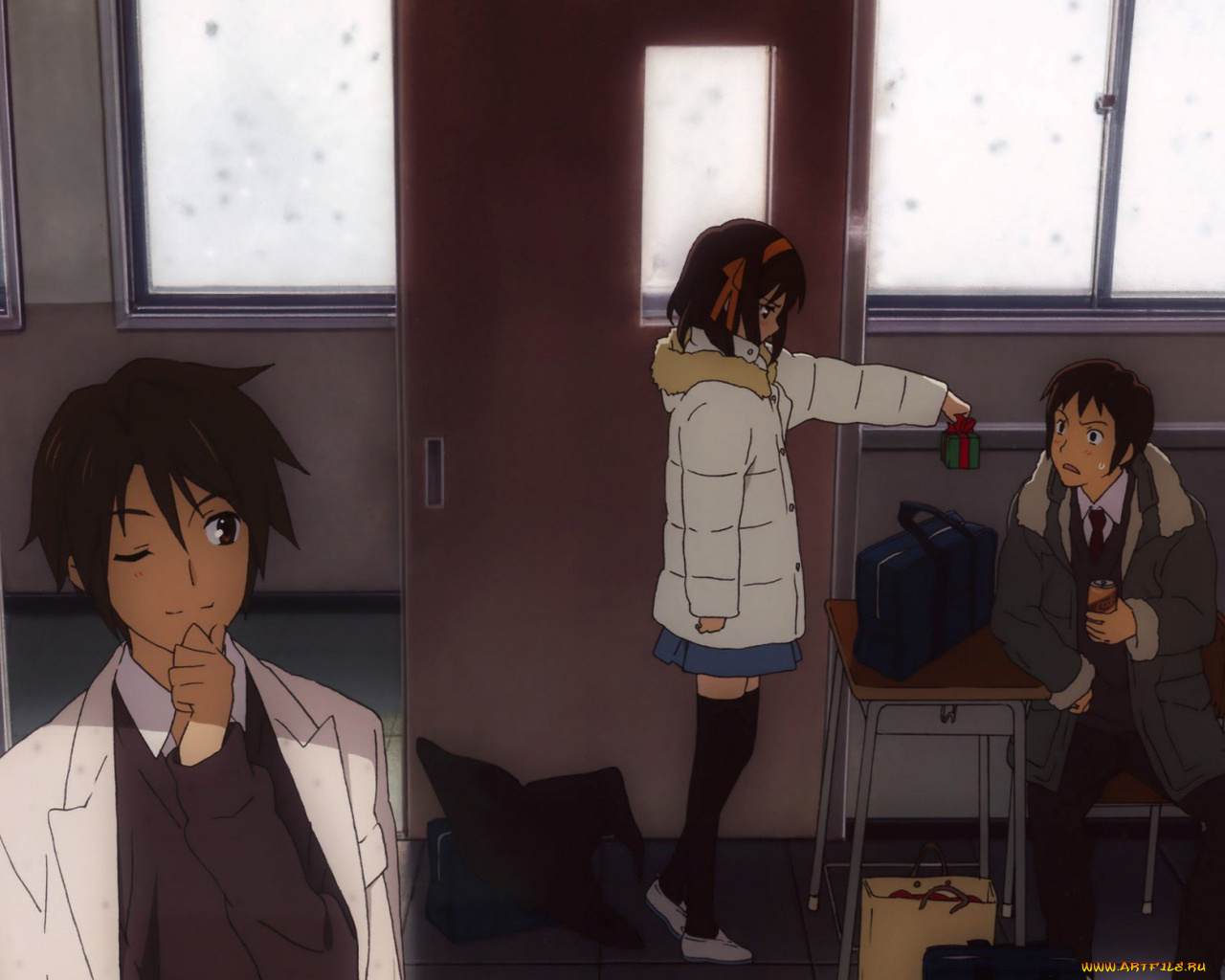 аниме, the, melancholy, of, haruhi, suzumiya