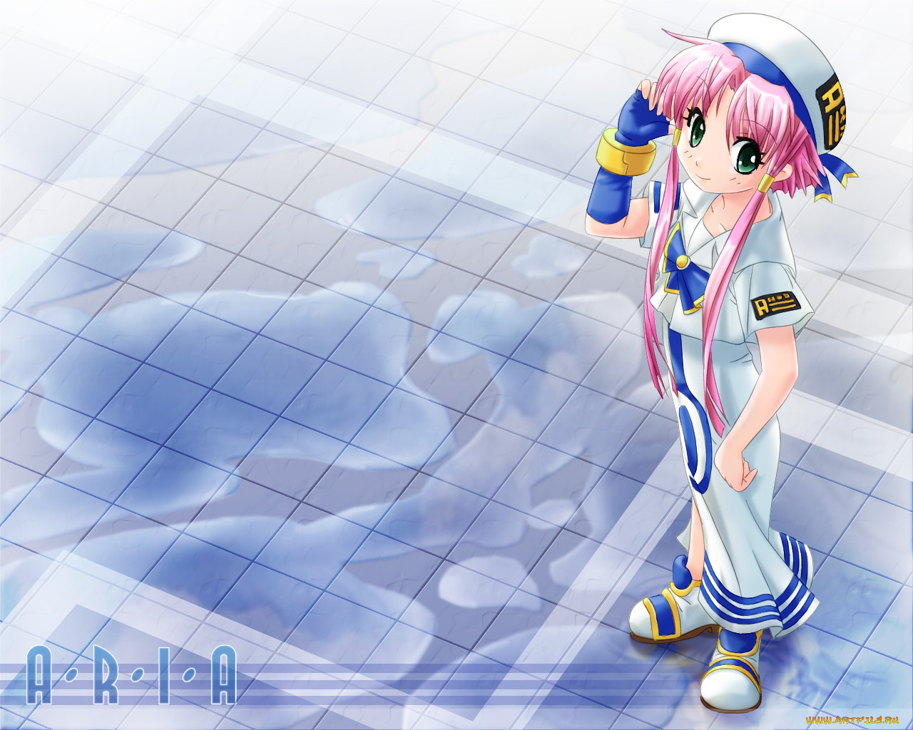 аниме, aria