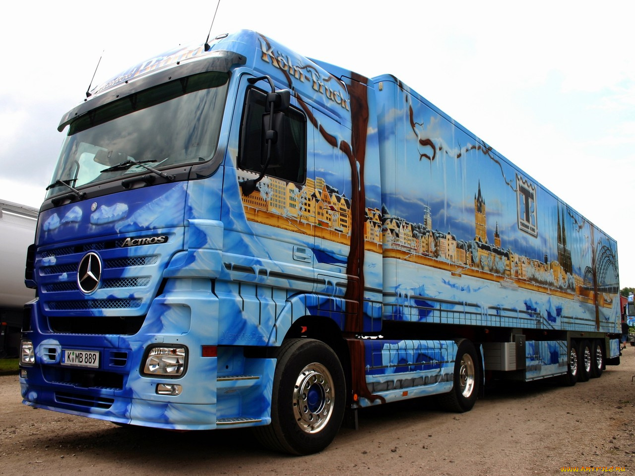 автомобили, mercedes, trucks