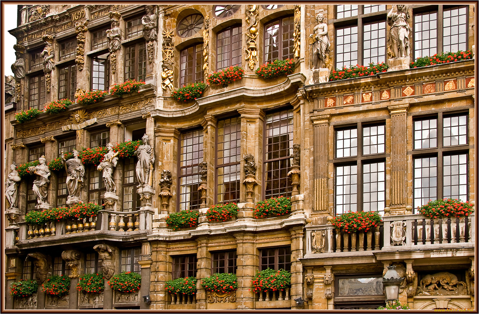 разное, элементы, архитектуры, цветы, окна, скульптуры