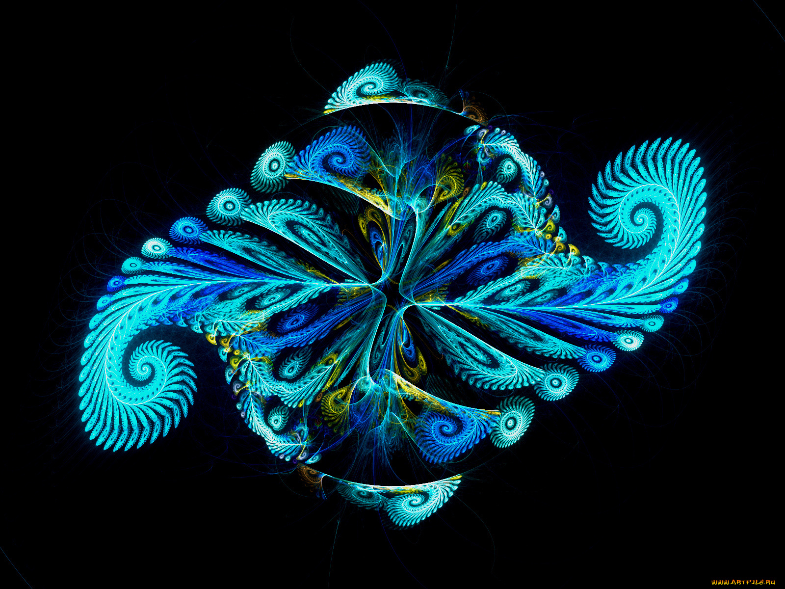 3д, графика, fractal, фракталы, узор, цвета, фон