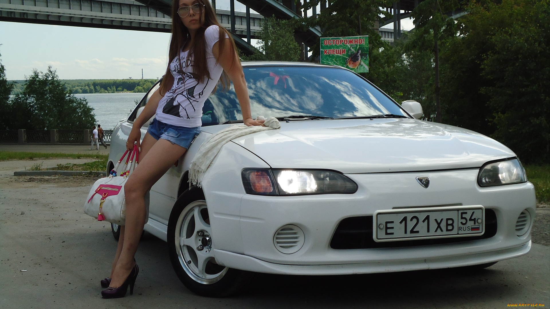 автомобили, авто, девушками