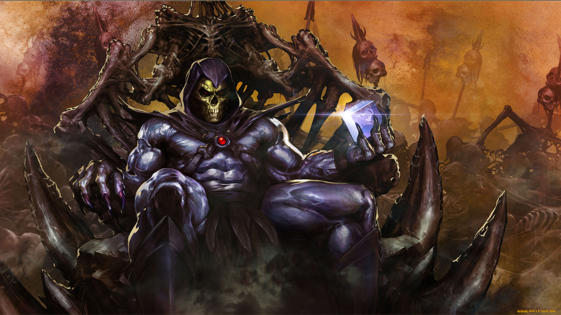 dave, wilkins, skeletor, фэнтези, нежить