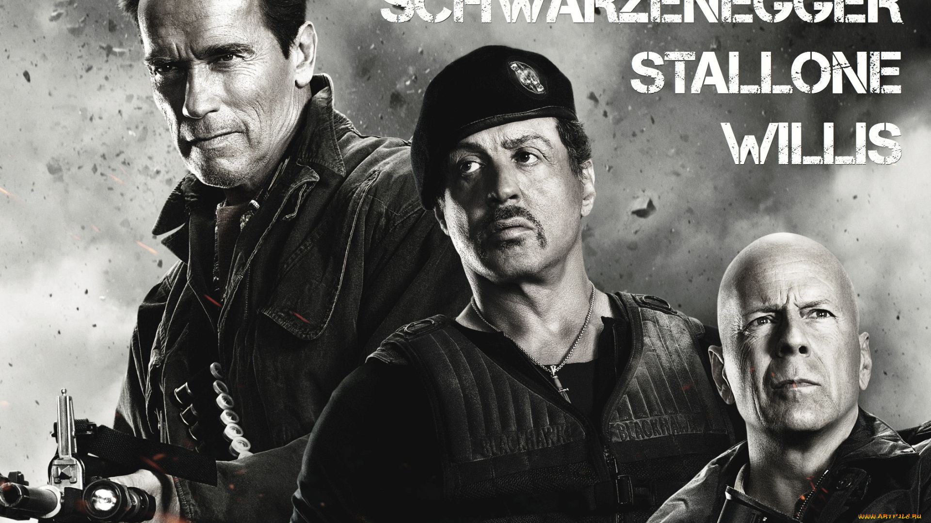 the, expendables, кино, фильмы, bruce, willis, sylvester, stallone, arnold, schwarzenegger