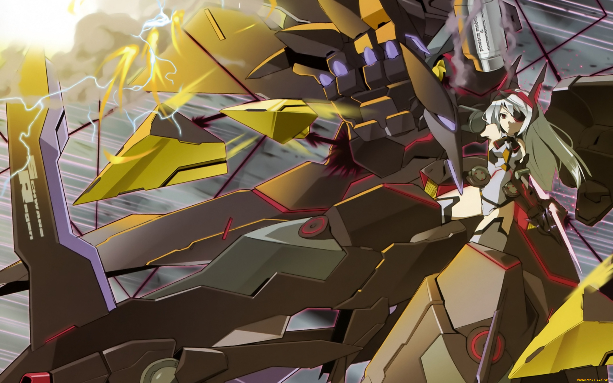 аниме, infinite, stratos