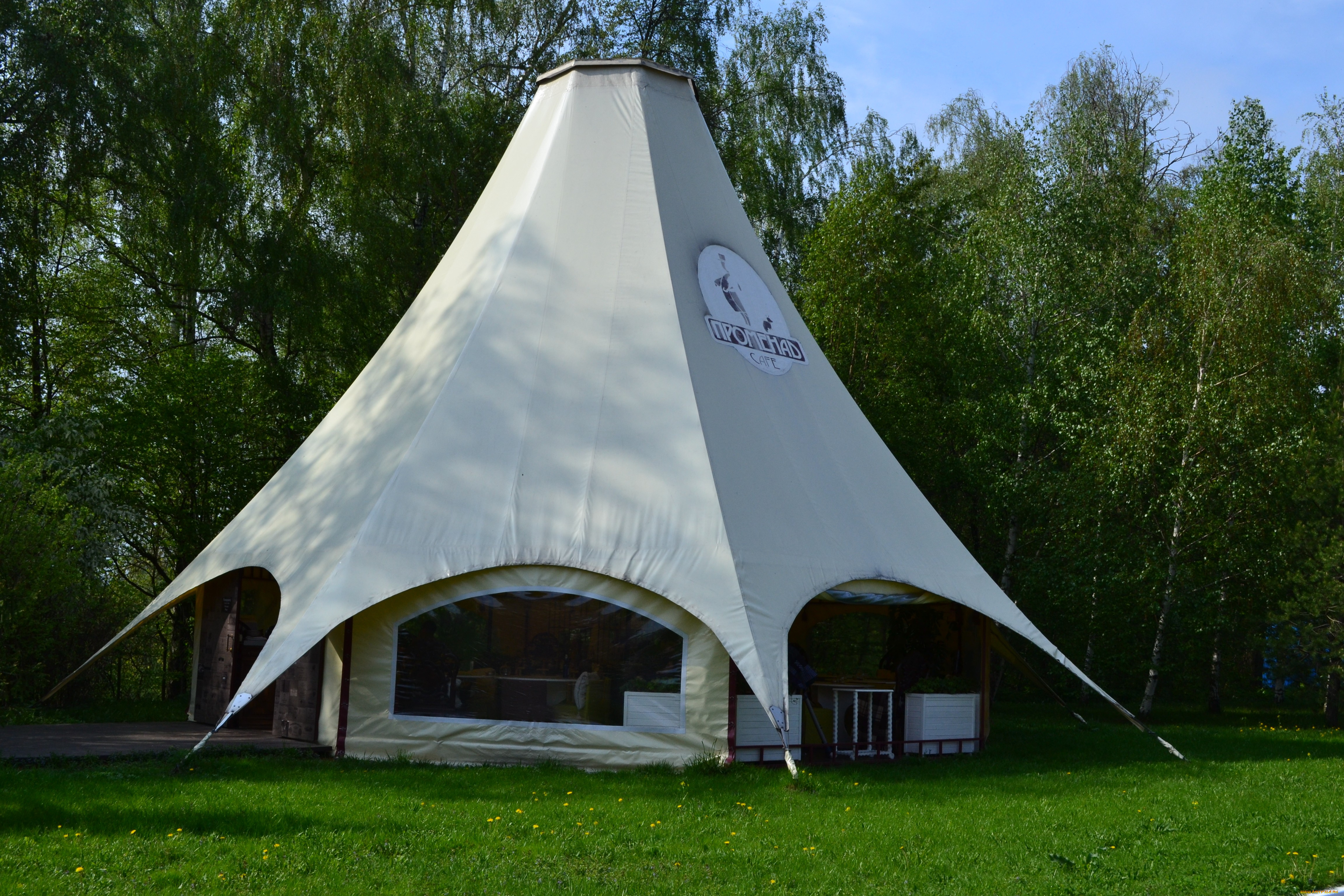 променад, разное, сооружения, постройки, кафе, шатер