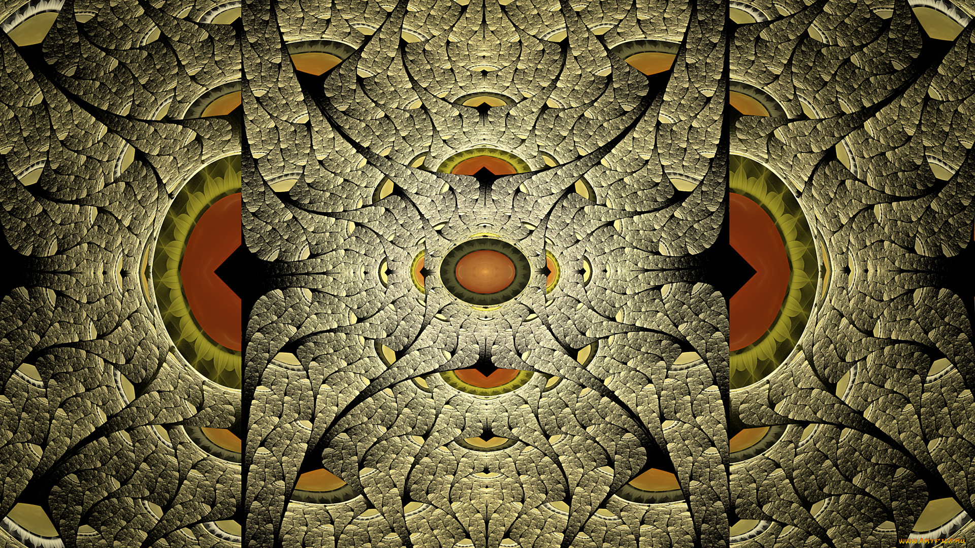3д, графика, fractal, фракталы, узор