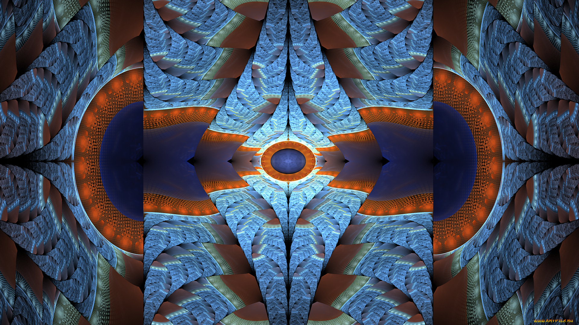 3д, графика, fractal, фракталы, узор