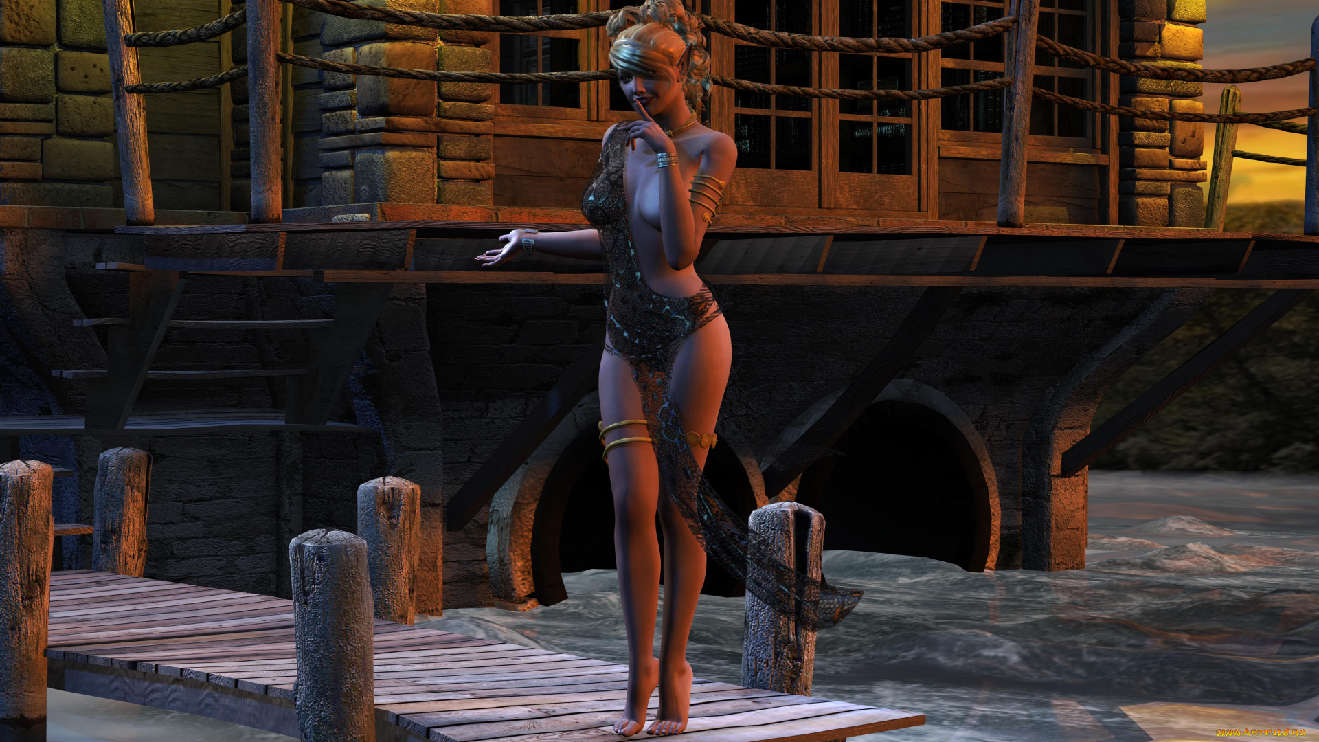 3д, графика, people, люди, девушка