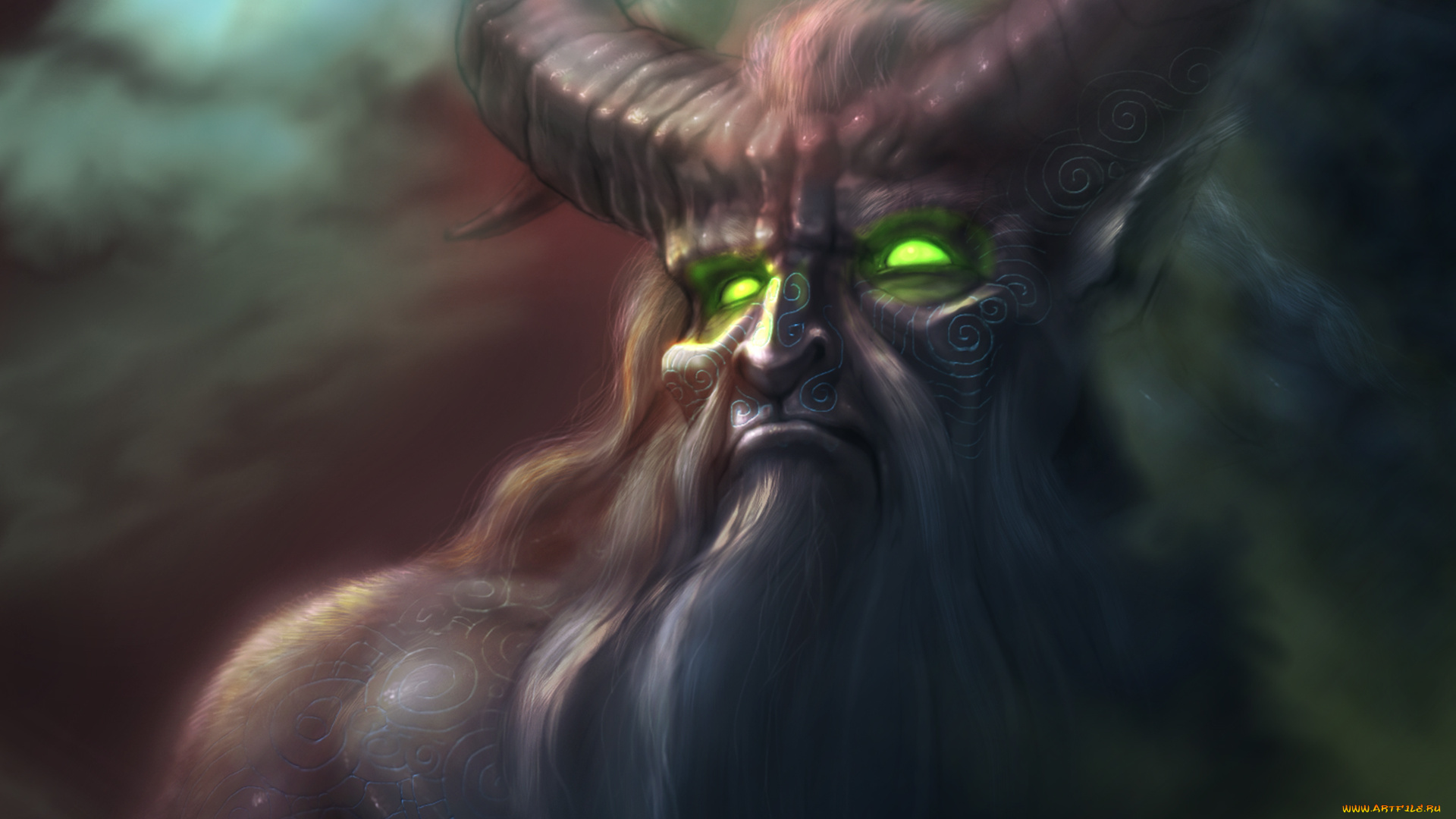 фэнтези, демоны, рога