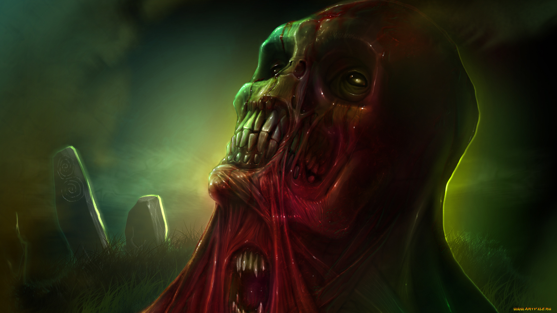 фэнтези, нежить, зубы